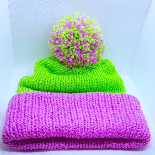 Pom Pom Beanie Hat