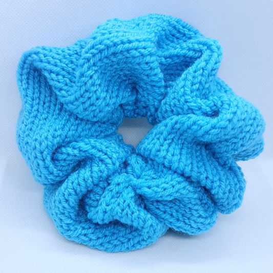 Large Knitted Scrunchie