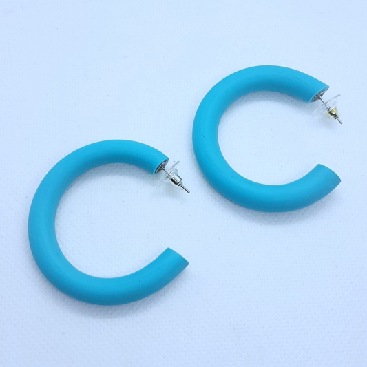 Adeola Hoops - Baby Blue