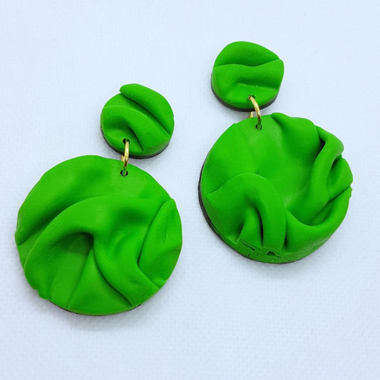 Paula Earrings - Green