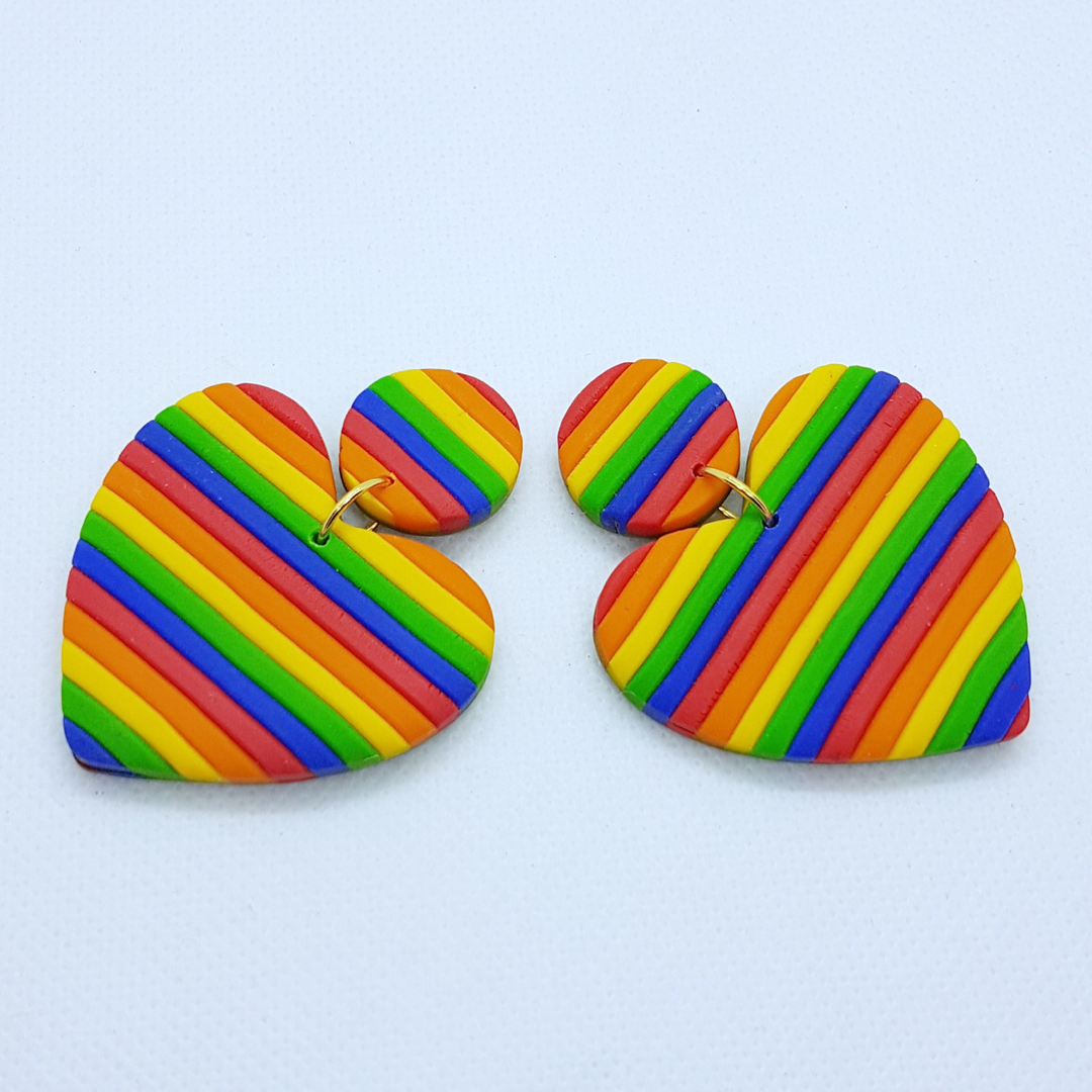 Nova Earrings - Rainbow