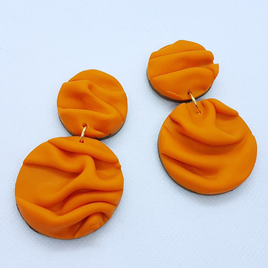 Paula Earrings - Orange